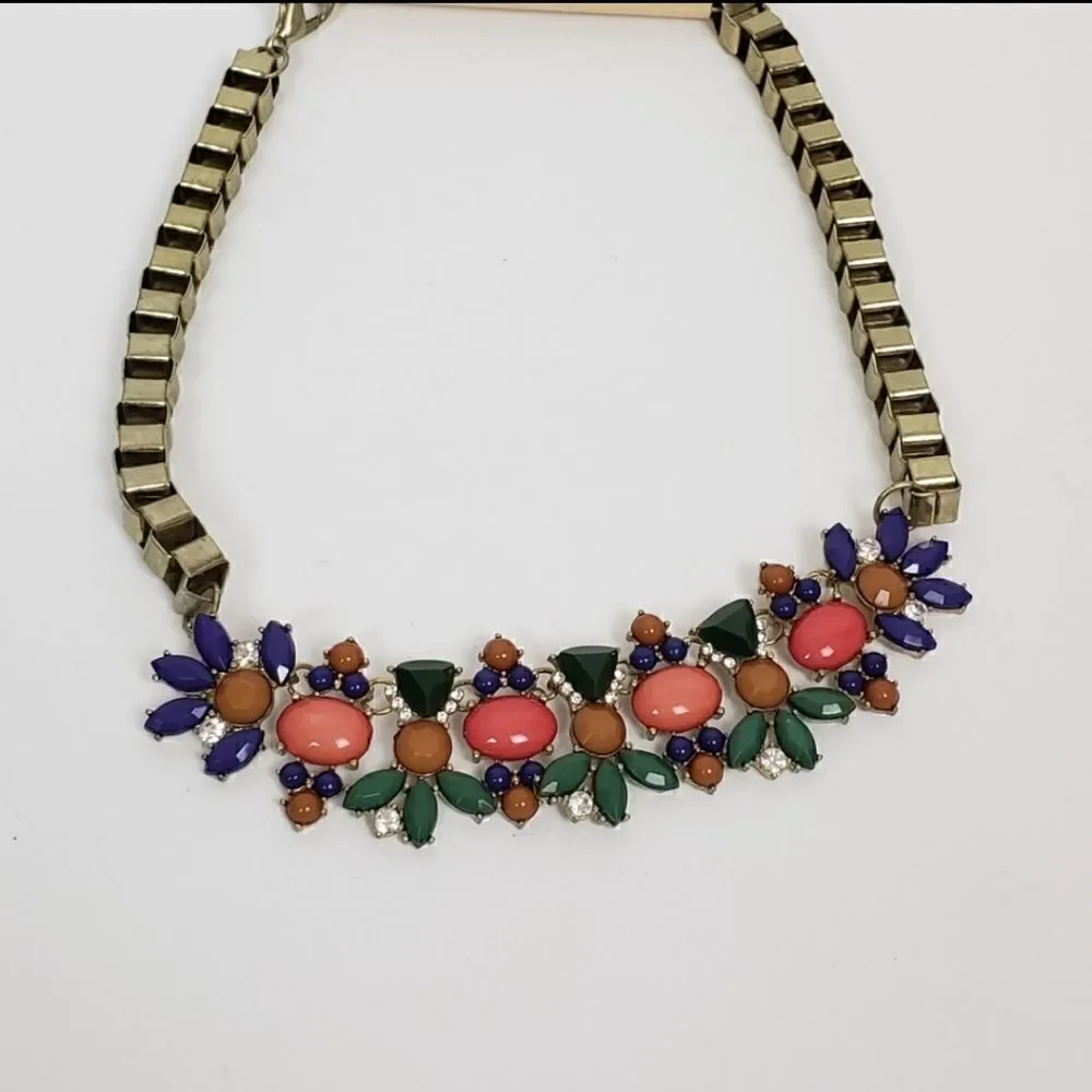 ‎Statement Necklace Multicolor